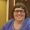 Kim smiling