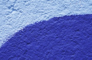 blue wall