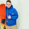 robert with his snowboard