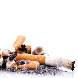 stop smoking cigarettes isolated