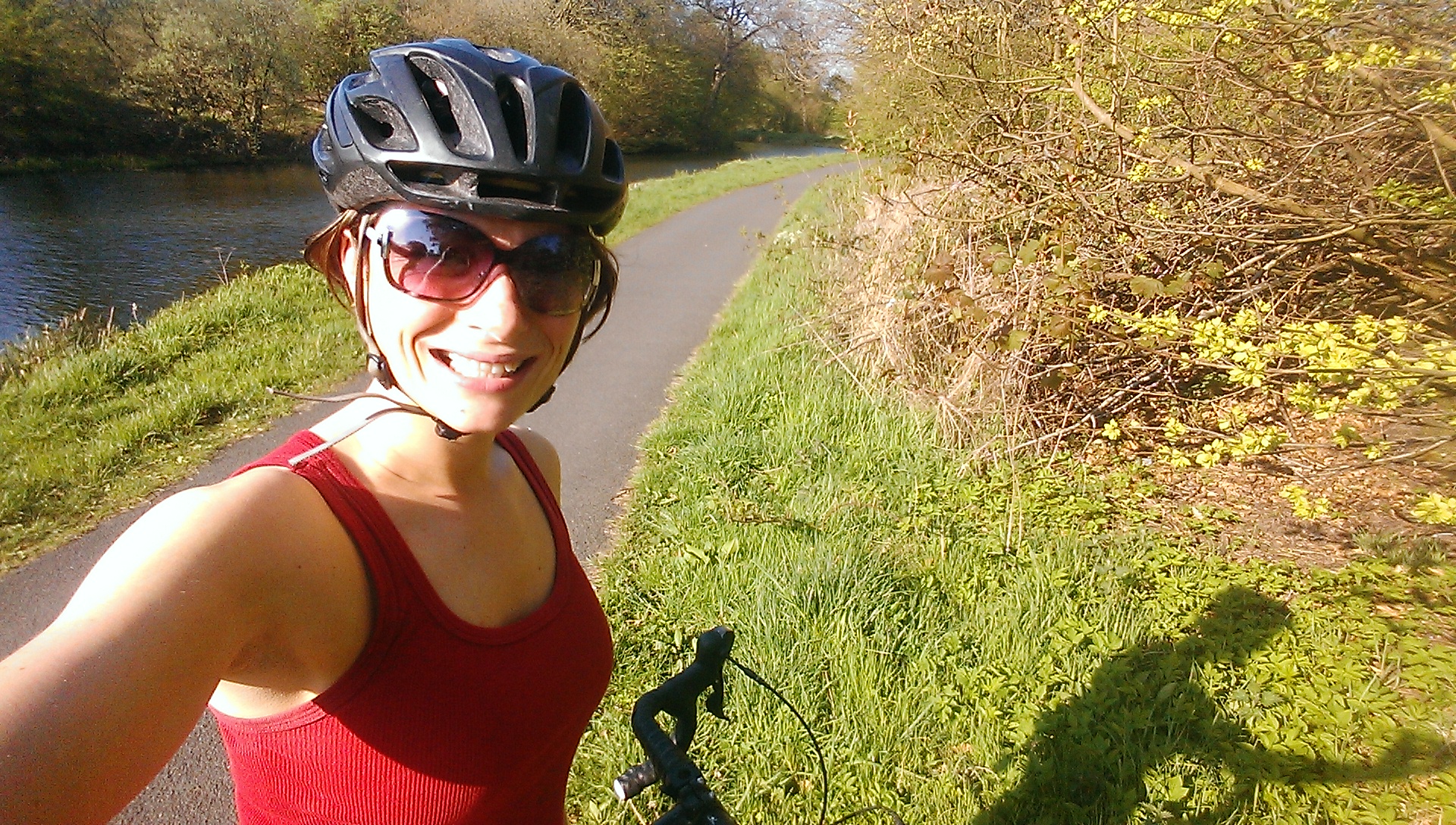 rosie cycling