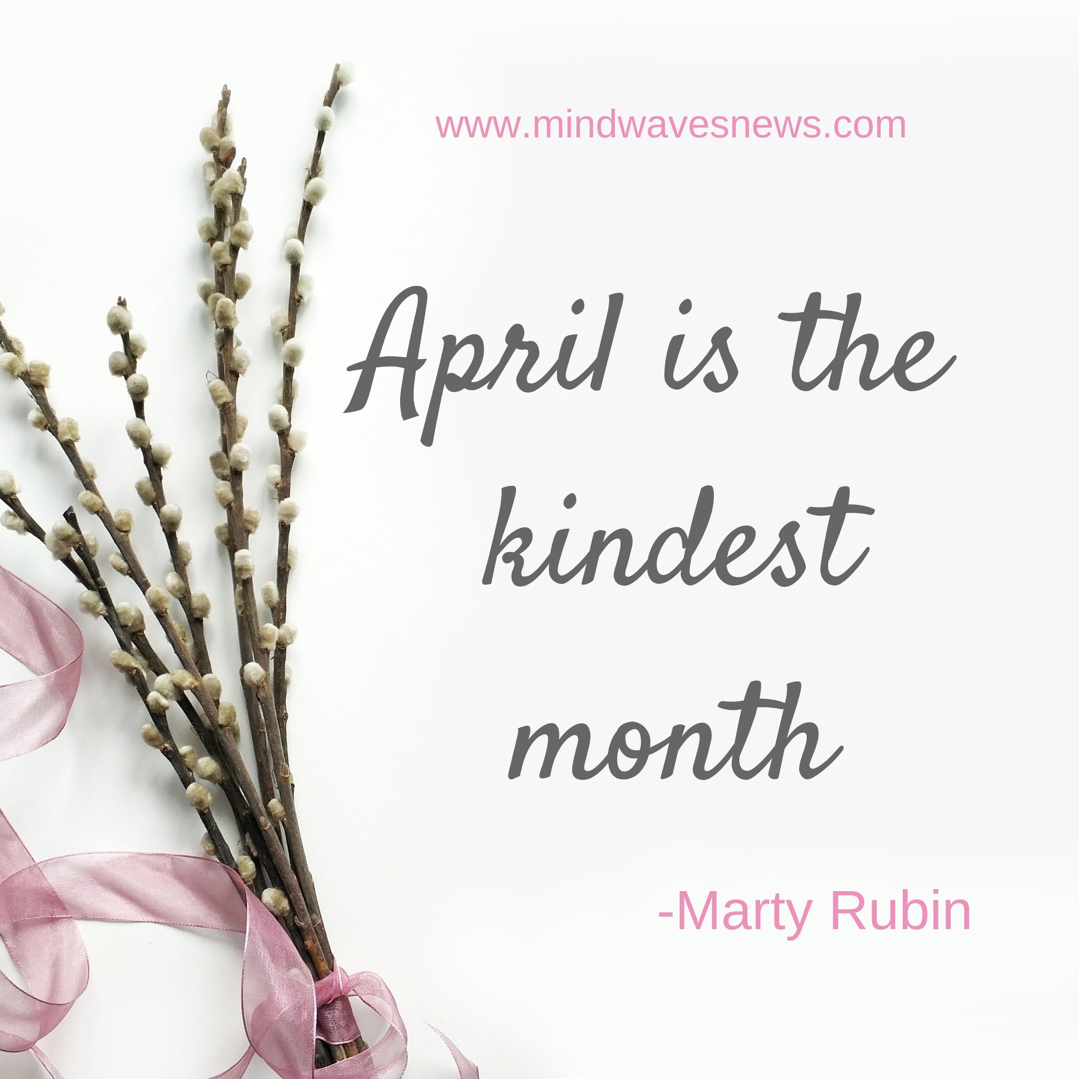 New Action for Happiness April Calendar Mind Waves